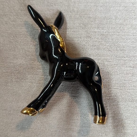 Vintage Donkey Figurine Hand Painted in Japan Vintage Grindley White Donkey - Picture 6 of 8
